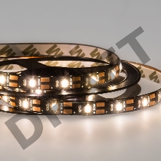 LED лента с USB коннектором 5 В, 8 мм, IP65, SMD 2835, 60 LED/m, цвет свечения теплый белый (3000 K)