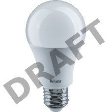 Лампа светодиодная 71 297 NLL-A60-12-230-4K-E27 (Standard) 12Вт грушевидная 4000К белый E27 1000лм 176-264В Navigator 71297