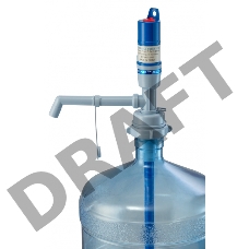 Помпа для 19л бутыли Vatten №6 электрический синий