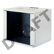 Шкаф коммутационный Lande NetBox Soho (LN-SH07U5440-LG-F0-1) настенный 7U 540x400мм пер.дв.стекл задн.дв.стал.лист несъемн.бок.пан. направл.под закл.гайки 80кг серый IP20 сталь