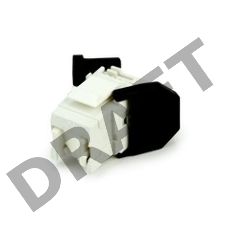 Модуль информационный 3M VOLOCK6U8 7000027621 UTP Keystone RJ45 кат.6 белый (упак.:8шт)