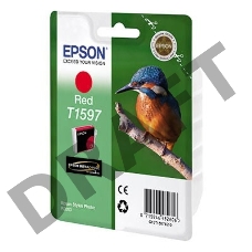 Картридж струйный Epson C13T15974010 красный для Epson St Ph R2000