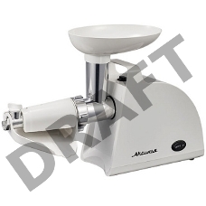 Мясорубка АКСИНЬЯ КС-2003С белый: 2000 Вт + НАСАДКА ДЛЯ ТОМАТОВ (6)