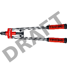 Заклепочник двуручный MIRAX 31034_z01  для заклёпок d=3.2/4/4.8 мм из алюм. и стали, литой корпус