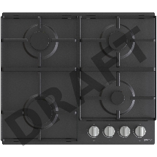 Газовая варочная поверхность Gorenje G640EXB черный