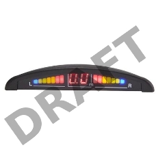 Парковочный Радар Sho-Me Y-2616N04 4 датчика 22мм черный