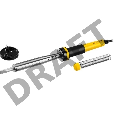 Паяльник STAYER 55300-60  profi с двухкомп. рукояткой и долговечным жалом припой и подставка 60Вт