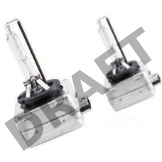 Лампа автомобильная ксеноновая Sho-Me D1S-5000K D1S 12В 35Вт (упак.:2шт) 5000K