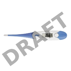 Термометр электронный A&D DT-623 белый/синий