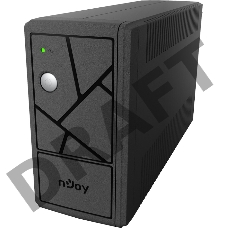 Источник бесперебойного питания nJOY Keen 800 USB(эфективная мощьность 600Вт, батарея 9 Ач, 4  розетки)