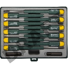 Наборы отверток Набор KRAFTOOL Отвертки для ремонта мобильных телефонов, 12 предметов 25616-H12