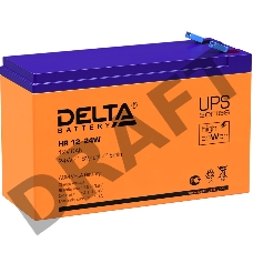 Батарея Delta HR 12-24 W (12V, 6Ah)