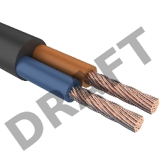 Провод соединительный ПВС 2х1,5 мм² 150 м белый ГОСТ 7399-97