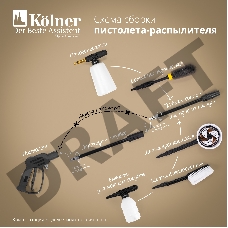 Мойка Kolner KHPW1900SP