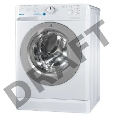 Стиральная машина Indesit BWSB 51051 S 5 кг, 1000 оборотов, серебристый люк, Innex Push&Wash
