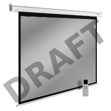 Экран Cactus 150x240см SIlverMotoExpert CS-PSSME-240X150-WT 16:10 настенно-потолочный рулонный белый (моторизованный привод)