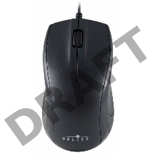 Мышь Oklick 185M черный оптическая (1000dpi) USB