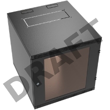 Шкаф коммутационный C3 Solutions WALLBOX LIGHT 12-66 B (NT176975) настенный 12U 600x650мм пер.дв.стекл несъемн.бок.пан. направл.под закл.гайки 45кг черный 600мм 26кг 610мм IP20 сталь