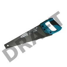 Ножовка GROSS 24107 PIRANHA  500мм  11-12 зубьев на дюйм, по дереву, трехгранная заточка зубьев