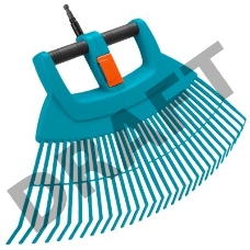Грабли пластиковые веерные GARDENA XXL 3107 (03107-20.000.00)  77см