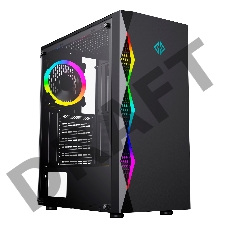 Корпус GMNG OGC-G110 черный без БП ATX 5x120mm 2xUSB2.0 1xUSB3.0 audio bott PSU