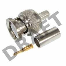 Разъем штекер BNC RG-6 обжим REXANT