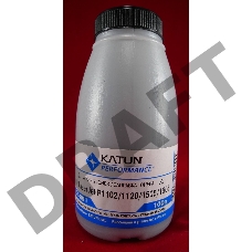 Тонер HP LJ P1102/1120/1505/22/66/1606 LBP-3010/3250 (фл, 100г) Katun фас России
