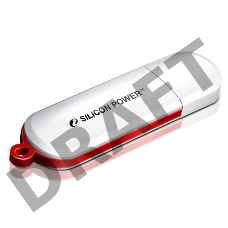 Флеш Диск Silicon Power 8Gb LuxMini 320 SP008GBUF2320V1W USB2.0 белый