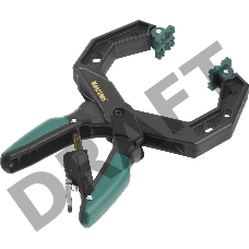 Струбцина KRAFTOOL 32224-10 EcoKraft  ручная, пластиковый корпус, 0-100мм