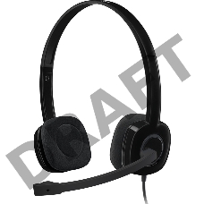 Наушники Logitech Headset H151 Stereo Black