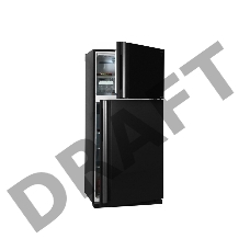 Холодильник Sharp SJ-XG55PMBK / 187x82x74 см. 394 + 162 л, No Frost. A++ Черный.