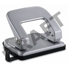 Дырокол Kw-Trio Typical Smart 912 макс.:16лист. ассорти отв.:2 с линейкой