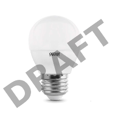 GAUSS 53220 Светодиодная лампа LED Elementary Шар 10W E27 920lm 4100K 1/10/100 0