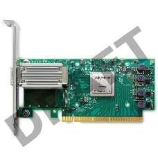 Mellanox ConnectX-5 VPI adapter card, EDR IB (100Gb/s) and 100GbE, single-port QSFP28, PCIe3.0 x16, tall bracket, ROHS R6    