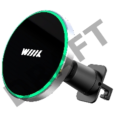 Держатель Wiiix CW-37Vmg магнитный беспров.з/у. черный