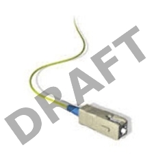 Пигтейл Brand-Rex (HOTLC008001) LC 8/125 одномод 1м