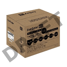 Стабилизатор напряжения ExeGate Expert AS-10000 (10000ВА, вход 140...260В, цветной дисплей, выход 220В±8%, КПД 98%, 5 уровней защиты, задержка, усиленный метал. корпус, клем.колодка, RTL)