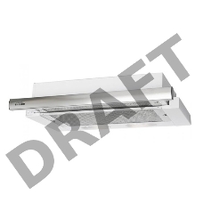 Вытяжка встраиваемая Elikor Интегра 60П-400-В2Л белый/нержавеющая сталь