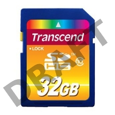 Флеш карта SDHC 32Gb Class10 Transcend TS32GSDHC10 Premium w/o adapter