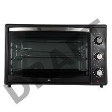 Электрическая печь BQ EO4204BG ЧерныйОбъем камеры 42л, Потребляемая мощность 1800Вт, Механическое управление, Термостат, Гриль, Диапазон температур 65-240°C, Количество режимов приготовления 5, Звуковой сигнал, Внутренняя подсветка, Решётка для гриля, Про