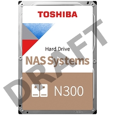 Жесткий диск Toshiba SATA-III 6Tb HDWG460UZSVA N300 (7200rpm) 256Mb 3.5