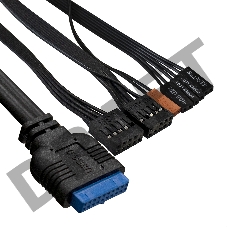 Корпус Minitower ExeGate BAA-109U2-AAA450 (mATX, AAA450 8см, 2*USB+2*USB3.0, аудио, черный)