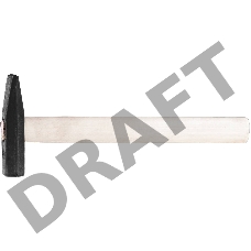 Молоток слесарный СИБИН 200 г с деревянной рукояткой