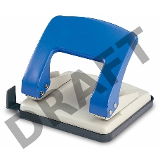 Дырокол Kw-Trio Stylish Medium 966 макс.:20лист. металл ассорти отв.:2 с линейкой