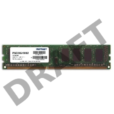 Память Patriot Memory 8GB DDR3 1600MHz (PC3-12800) PSD38G16002 CL11 DIMM 240-pin 1.5В