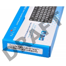 Клавиатура + мышь Oklick 210M клав:черный мышь:черный USB беспроводная