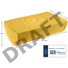 Подставка для ног Leitz Ergo Cosy желтый (53710019)