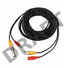 Кабель соединительный для систем видеонаблюдения BNC + DC питание, длина 18 метров REXANT