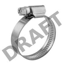 Хомут червячный 110-130/12-0,8мм, (10 шт/уп) REXANT