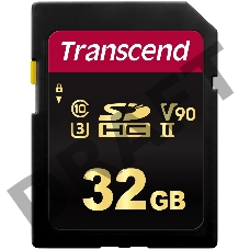 Флеш карта SD 32GB Transcend SDHC Class 10 UHS-II U3, MLC